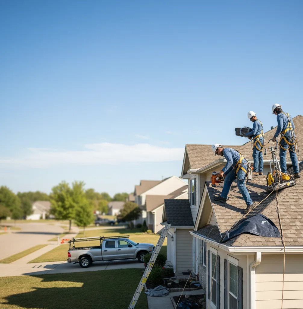 Roof Repair in New Square